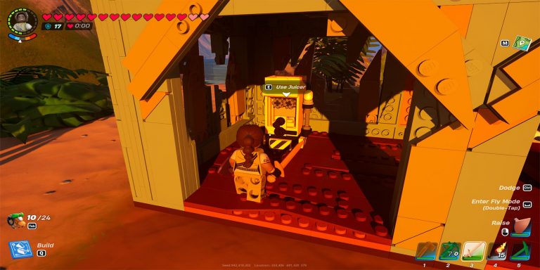 Como conseguir um espremedor em LEGO Fortnite