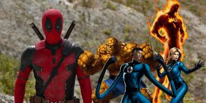 Conjunto de fotos de Deadpool 3 mostra Quarteto Fantástico, Fantástico e X-Men